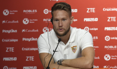 Tomas Vaclik jugador del Sevilla FC