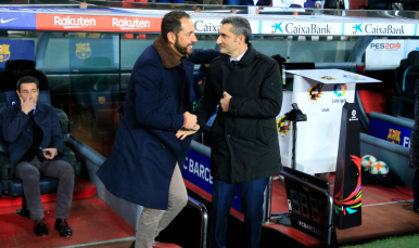 Machín con Valverde 
