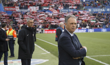 Caparrós en el Coliseum