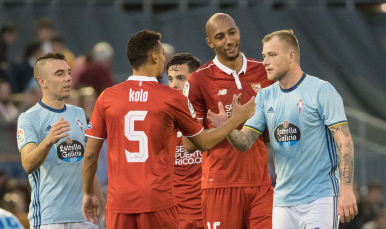 Nzonzi y Kolo ante el Celta de Vigo