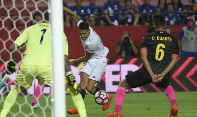 Vitolo en el Sevilla FC-Espanyol