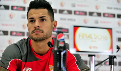 Vitolo en sala de prensa