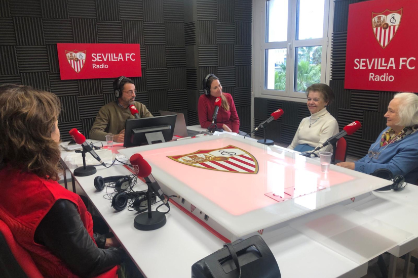 Cruz Roja visitó los estudios de Sevilla FC Radio 