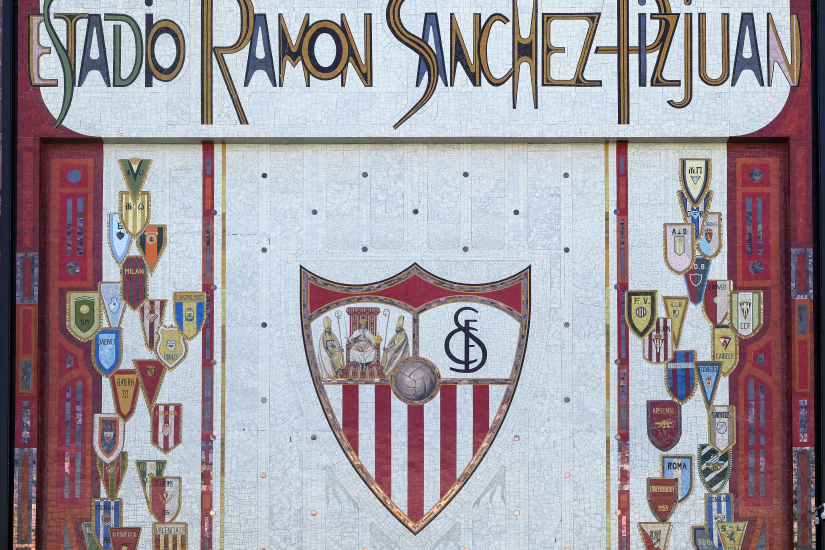 Mosaico del Ramón Sánchez-Pizjuán.