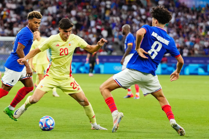 Juanlu, medalla de oro con la Selección Española Olímpica