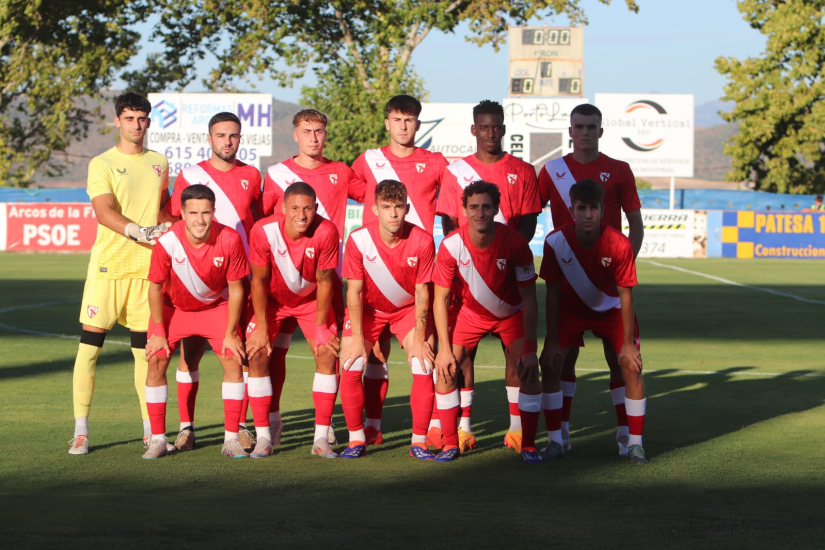 Once del Sevilla Atlético ante el Xerez DFC