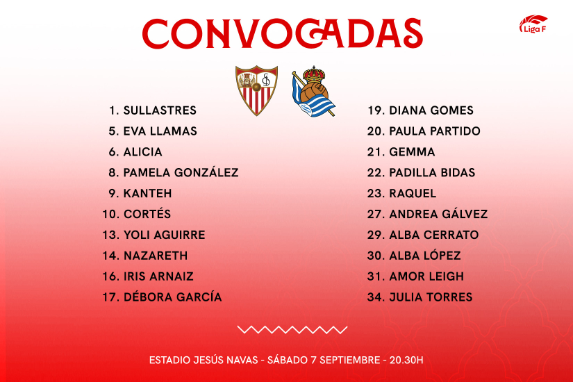 20 convocadas para el estreno del Femenino ante la Real Sociedad