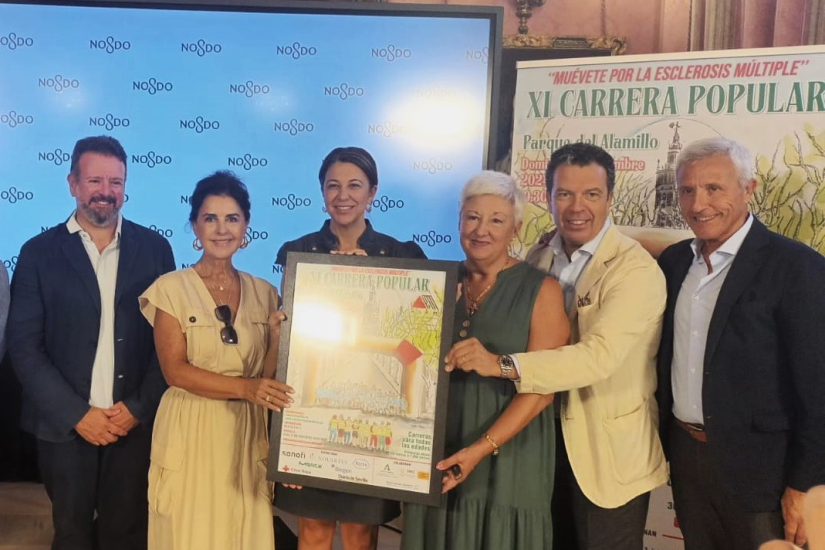 Presentación de la carrera solidaria contra la esclerosis múltiple.