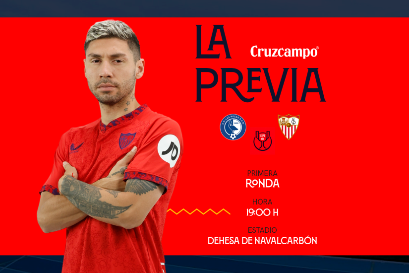 Previa del partido Las Rozas CF-Sevilla FC de la Copa del Rey