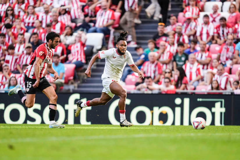 Imagen de Ejuke ante el Athletic Club