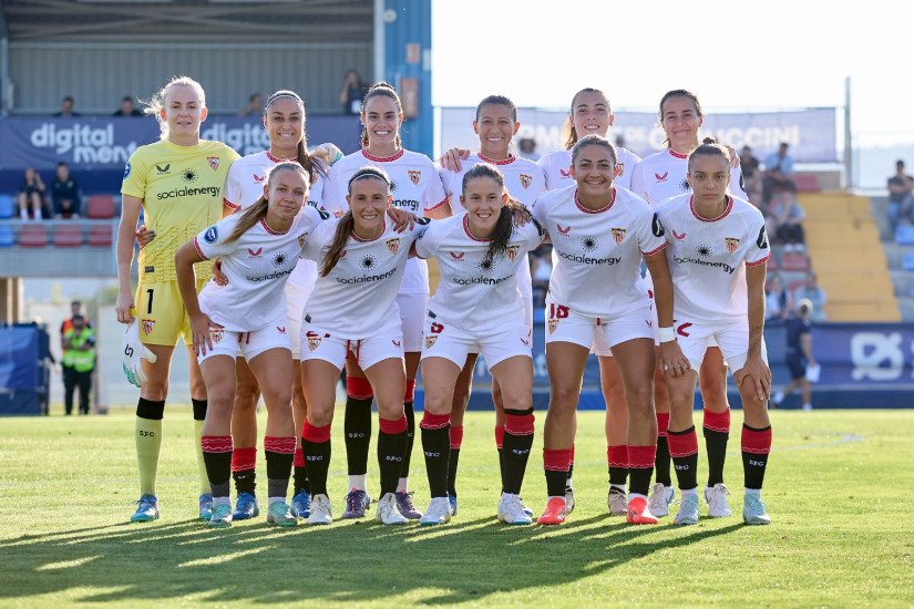 Once inicial del Sevilla FC Femenino este sábado