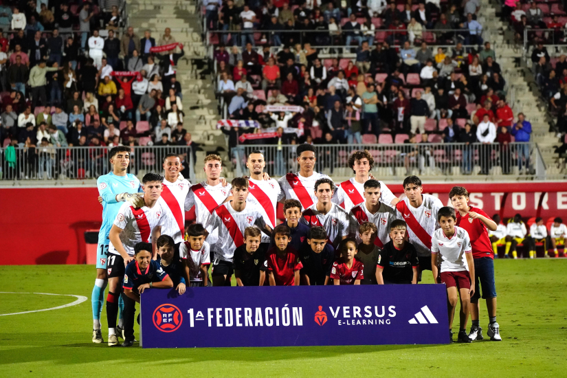 Imagen del Sevilla Atlético frente al Villarreal CF 'B'