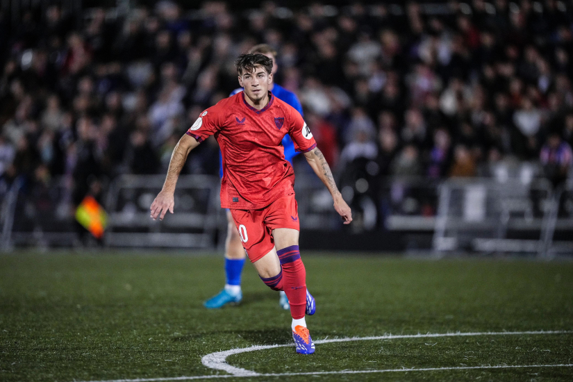 Alberto Collado ante Las Rozas CF