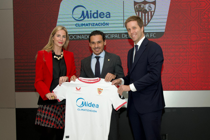 Midea, patrocinador principal del Sevilla FC