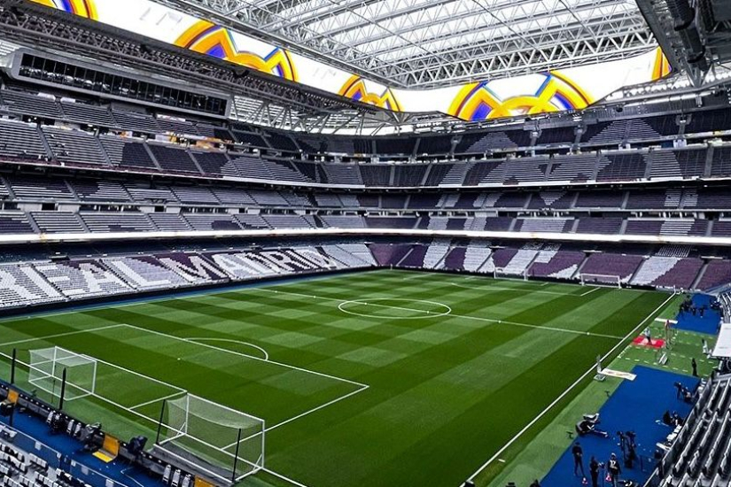 Imagen del Santiago Bernabéu