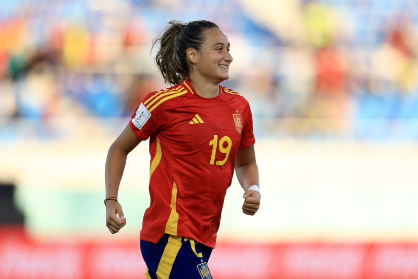 Alba Cerrato, en una imagen de archivo con España