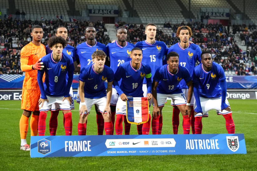 Agoumé, con Francia sub-21