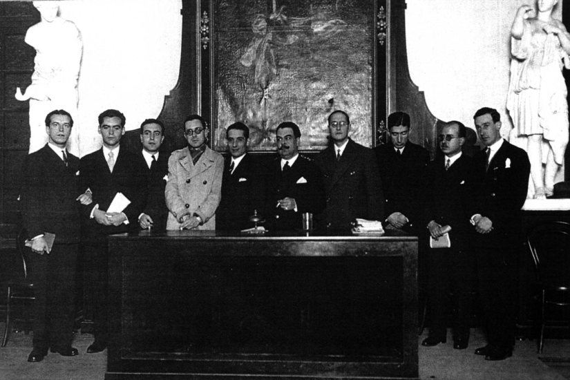 La icónica foto de 1927 con varios de los poetas que marcaron aquella generación.