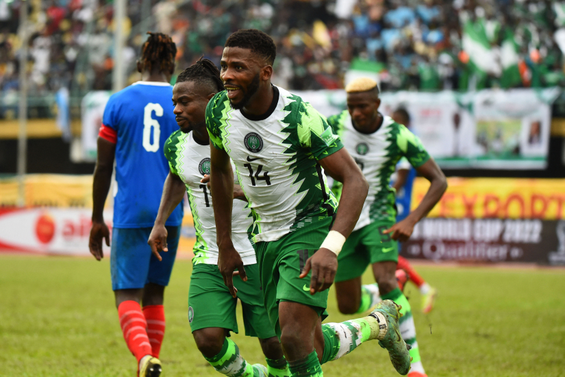 Kelechi Iheanacho con Nigeria