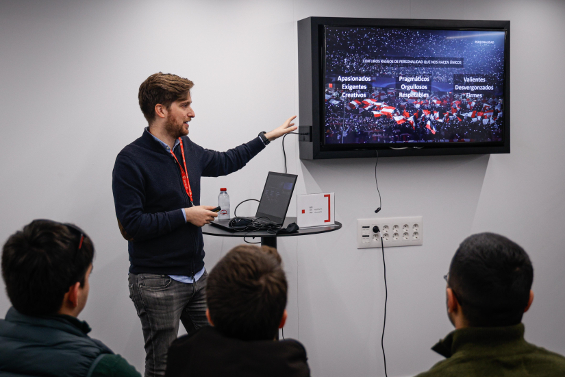 Un instante de la jornada de LaLiga Business School en el Sánchez-Pizjuán.