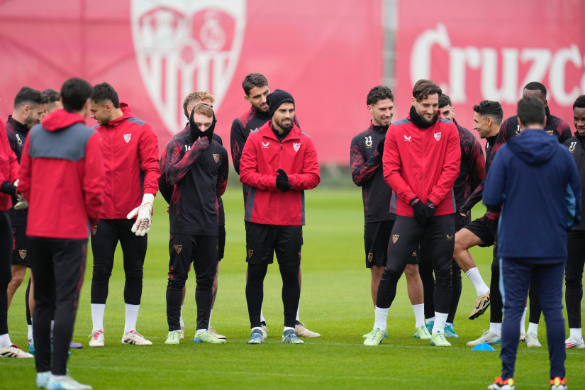 Sesión de jueves previa al duelo frente al RC CELTA 