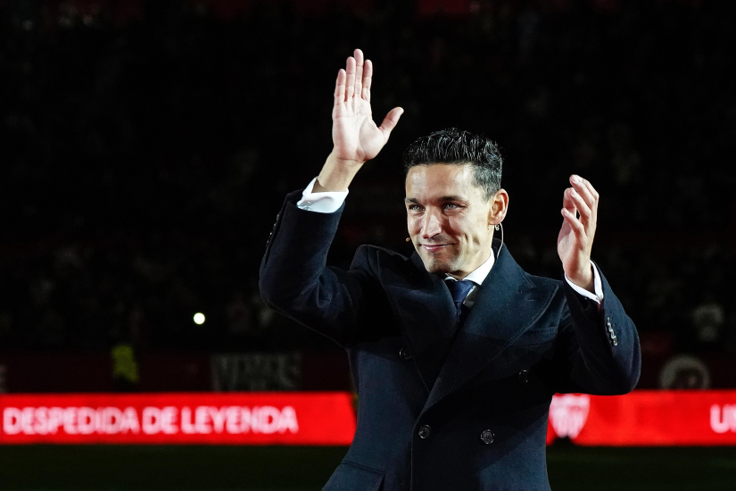 Jesús Navas agradece a la afición