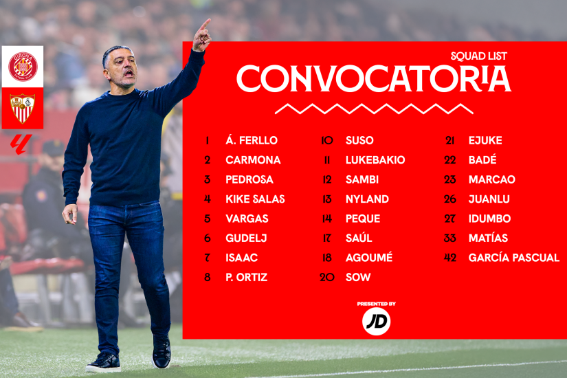 23 convocados para la visita a Montilivi