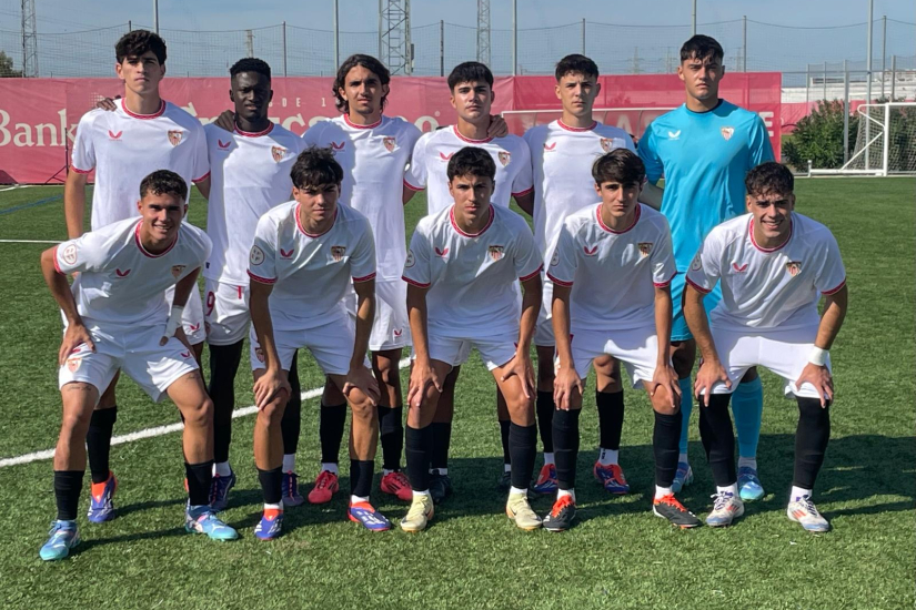 Once inicial del Sevilla FC Juvenil A