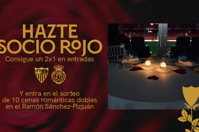 Promoción nuevos socios rojos.
