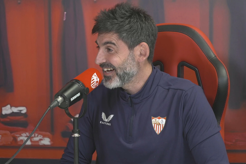 Álex Martín, entrenador del Infantil A