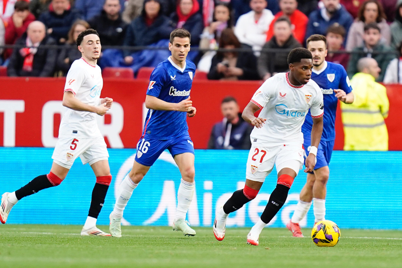 Idumbo del Sevilla FC ante el Athletic Club