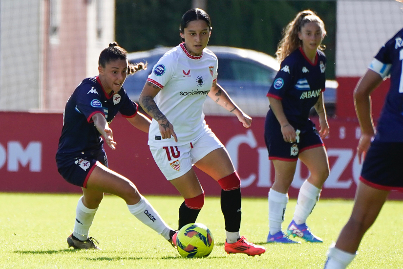 Imagen del encuentro de la primera vuelta disputado en el Estadio Jesús Navas