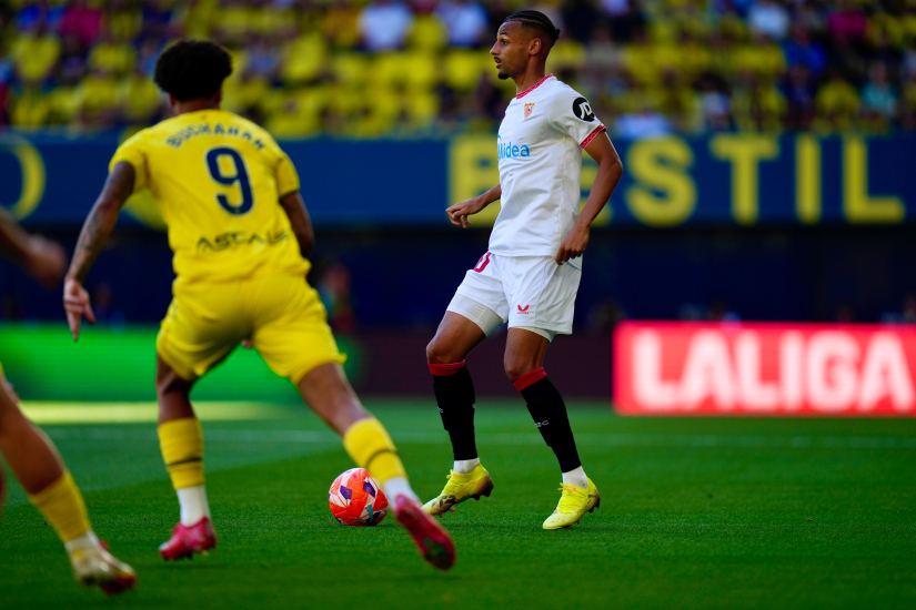 Sow del Sevilla FC ante el Valladolid