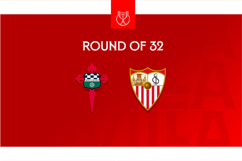 We will face Racing Club Ferrol in the Copa del Rey Round of 32