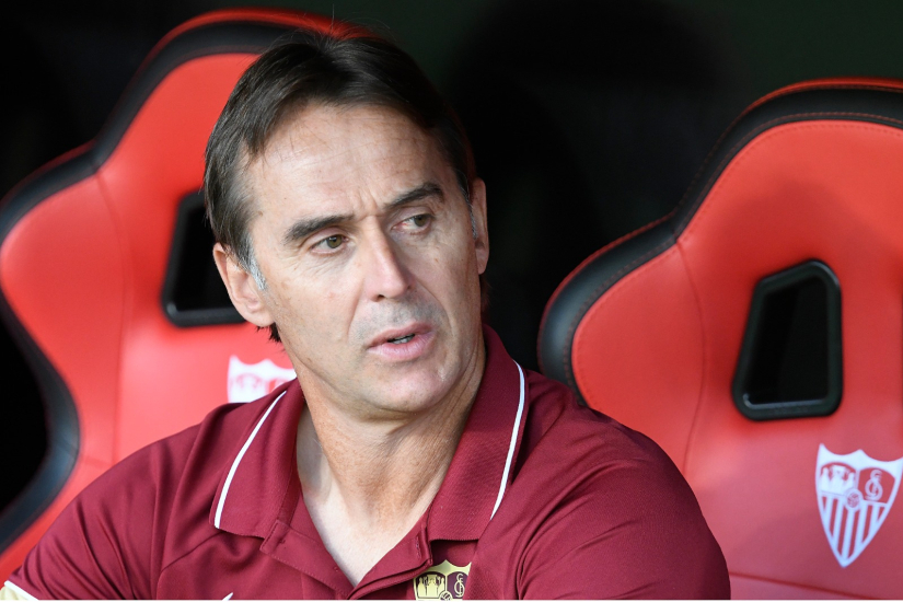Julen Lopetegui, dirigiendo ante el Valencia CF Julen Lopetegui, dirigiendo ante el Valencia CF