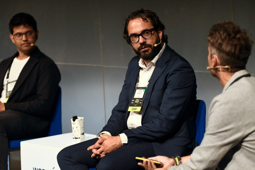 Víctor Orta, en el World Football Summit 2023