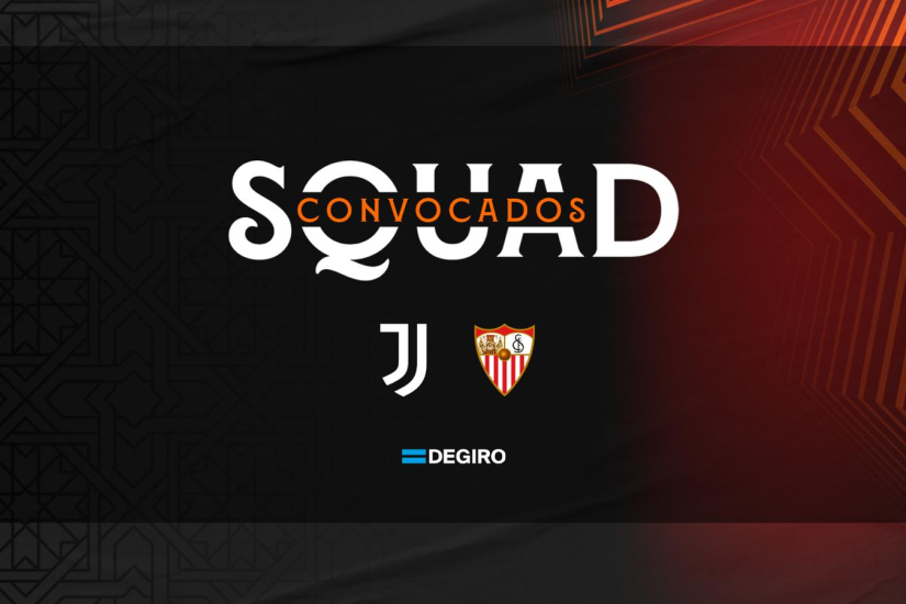Lista de convocados del Sevilla FC para enfrentarse a la Juventus FC Lista de convocados del Sevilla FC para enfrentarse a la Juventus FC