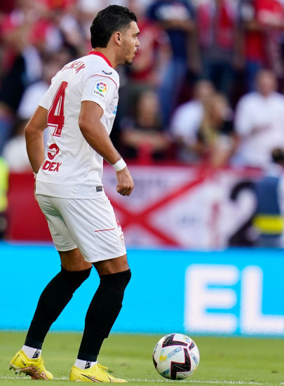 Karim Rekik del Sevilla FC