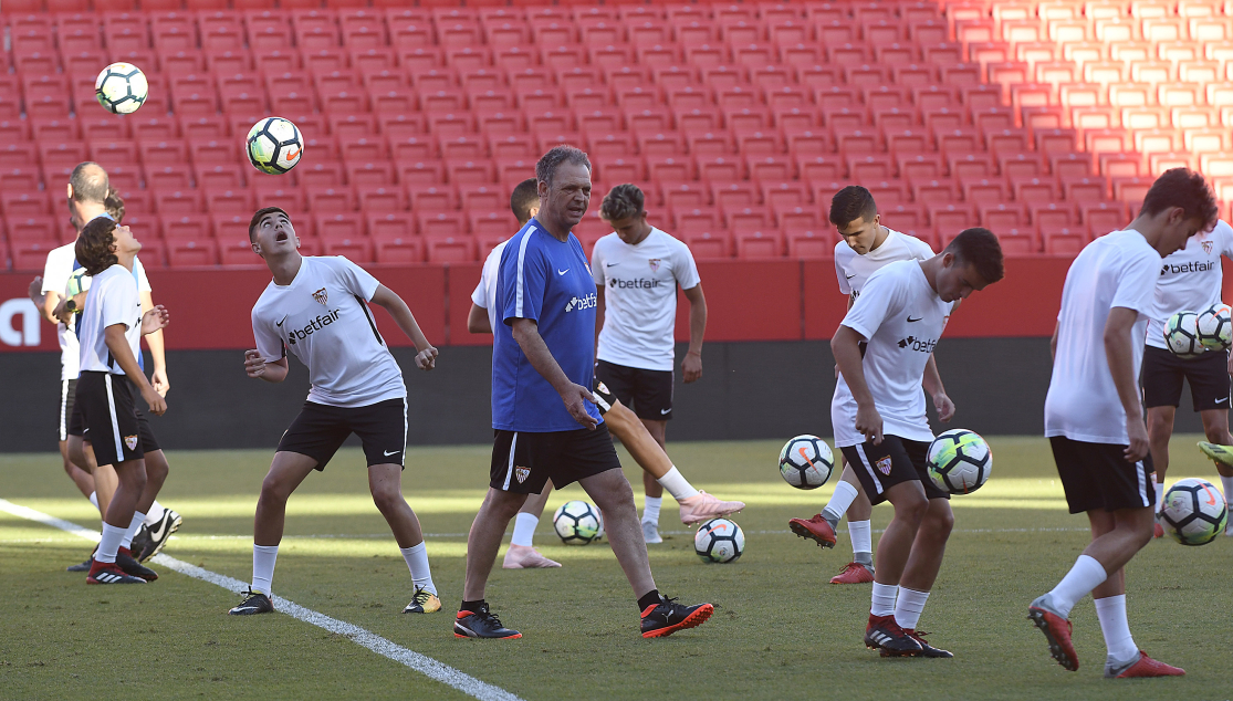 Entrenamiento de cantera