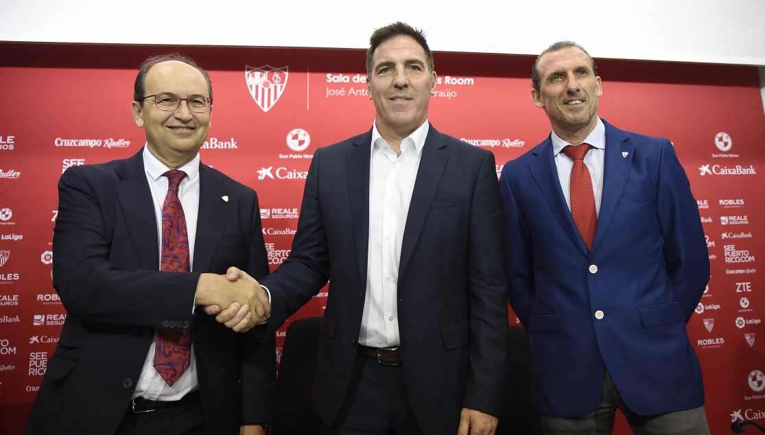 Presentación de Eduardo Berizzo