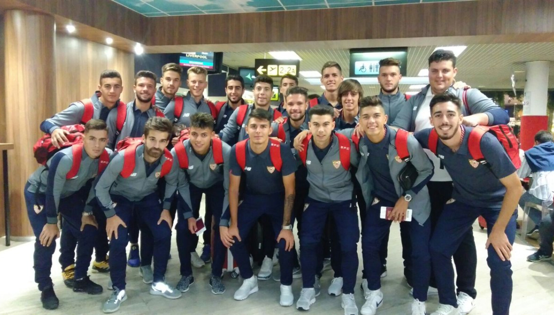 El Sevilla FC Juvenil se desplaza a Liverpool