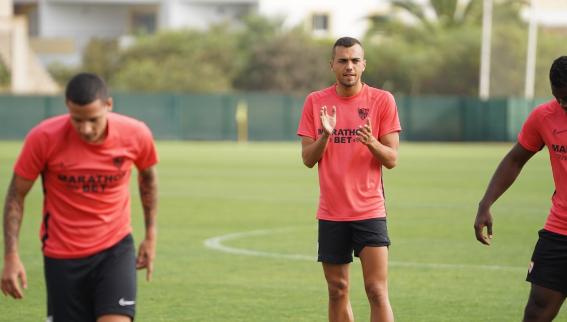 Entrenamiento Sevilla FC