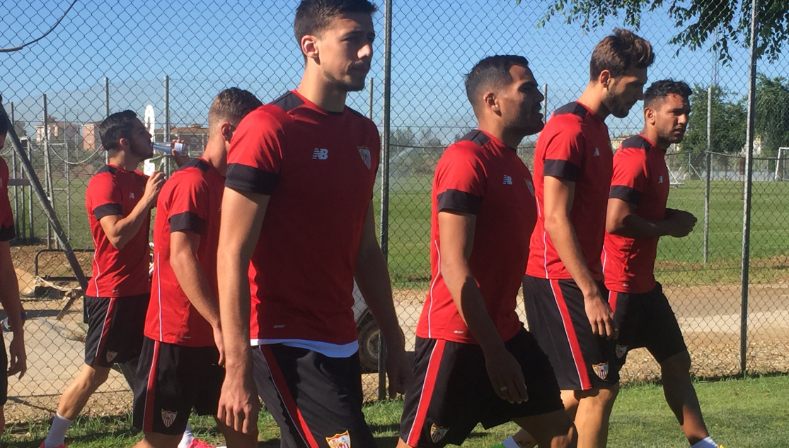 Entrenamiento en la ciudad deportiva