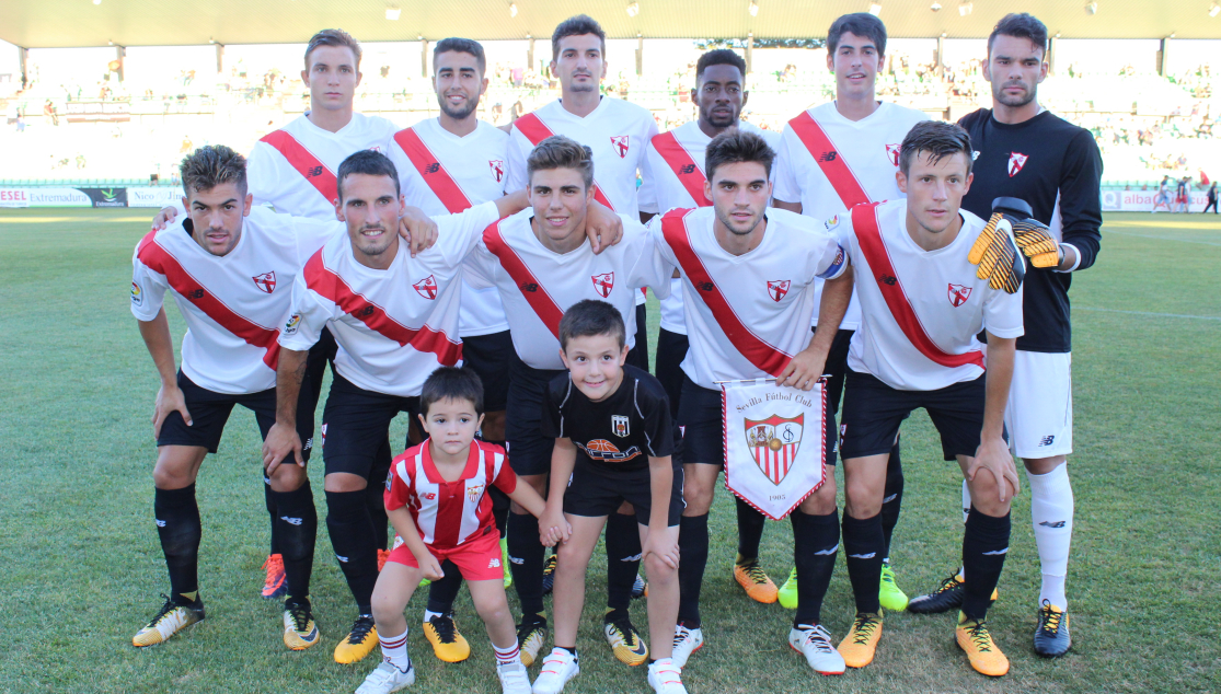 Once inicial del Sevilla Atlético