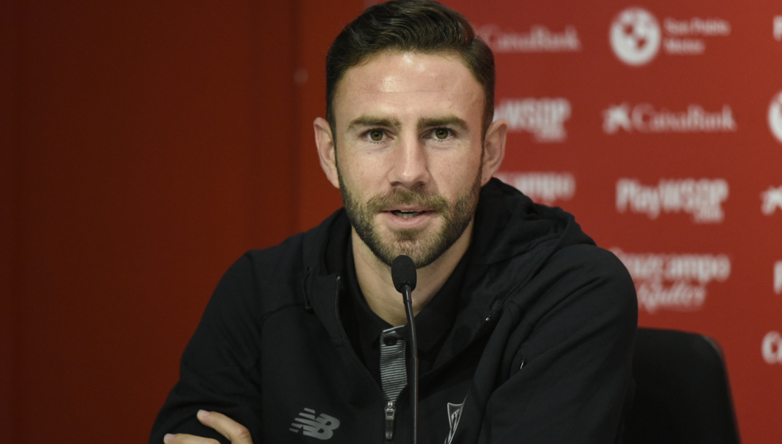 Layún en su presentación oficial 