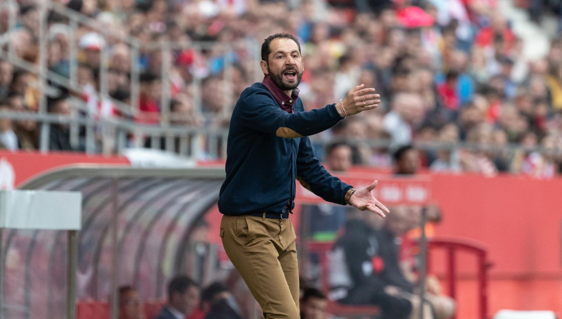 Pablo Machín, durante un partido 