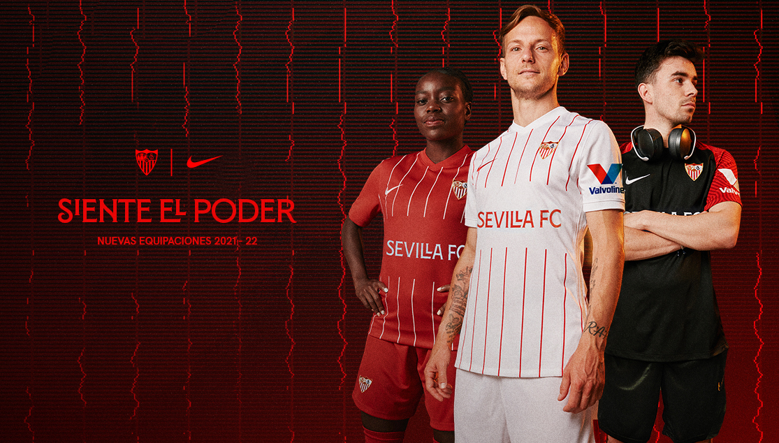 Siente El Poder De Las Nuevas Equipaciones 2021 22 Sevilla Fc