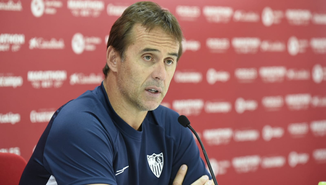 Julen Lopetegui ha atendido a los medios en la previa del Sevilla FC-Real Madrid