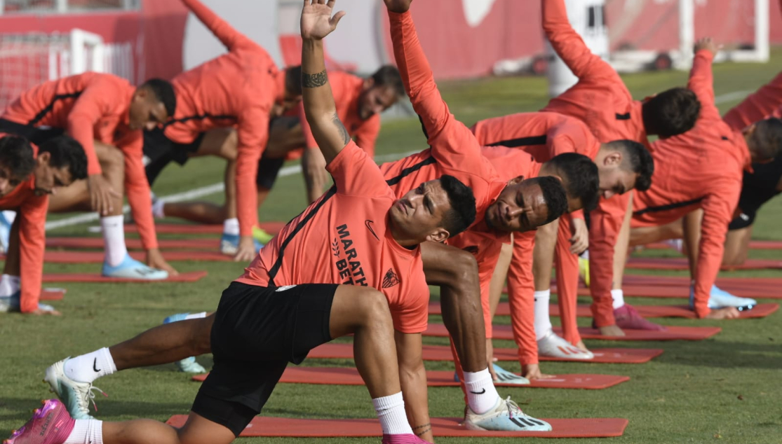 Entrenamiento del Sevilla FC del viernes 18 de octubre 