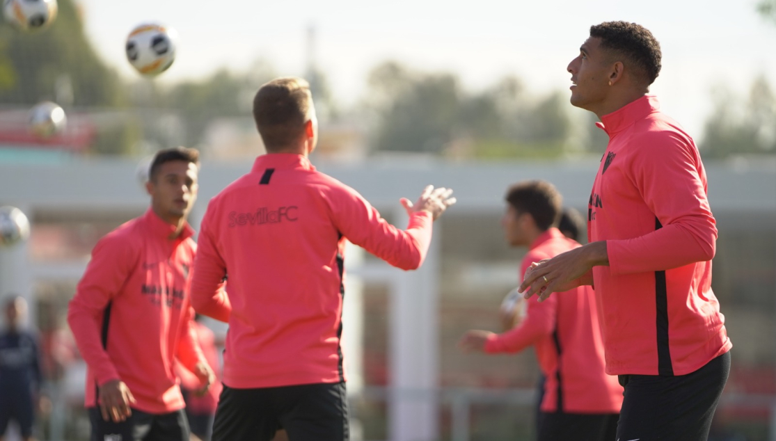 Entrenamiento del Sevilla FC del 27 de octubre 